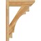 Ekena Millwork Merced Slat Rough Sawn Outlooker, Western Red Cedar, 6"W x 20"D x 28"H OUT06X20X28MRC06RWR - alternate 2